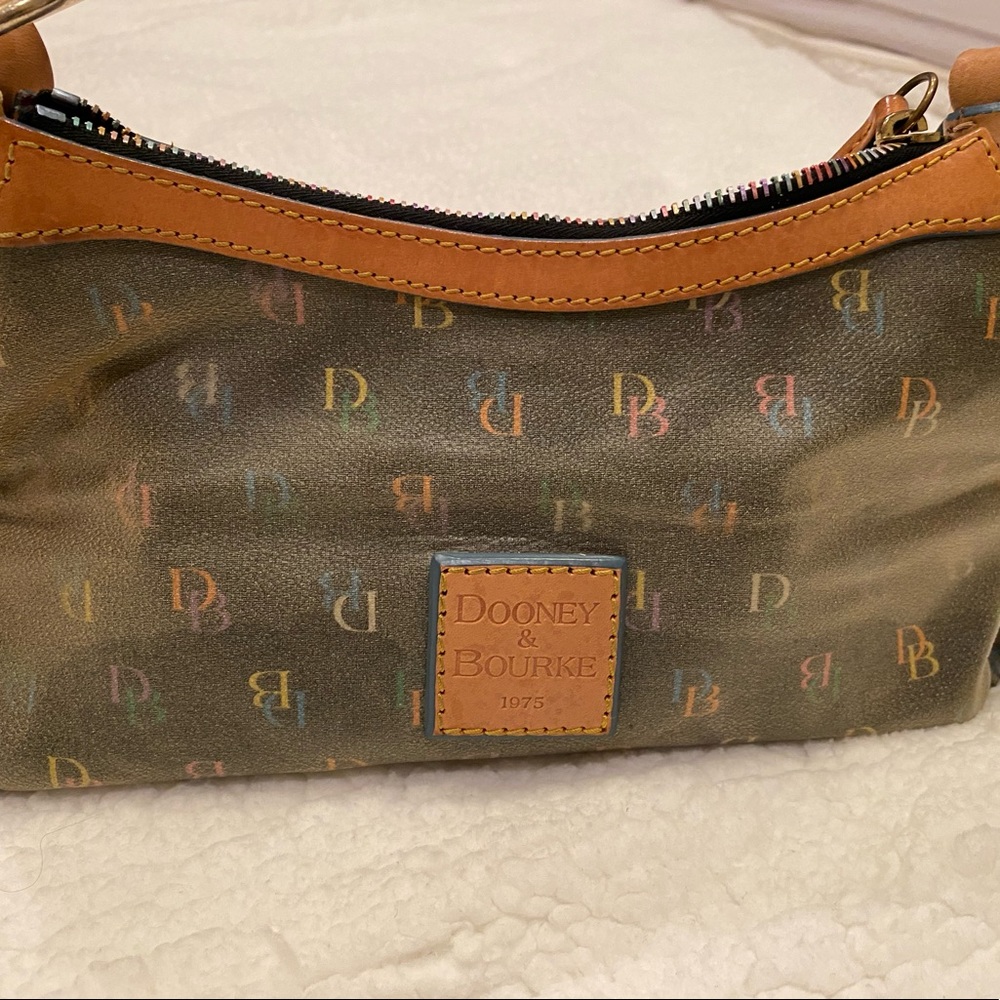 Dooney and Bourke multicolor handbag. Hardly worn.